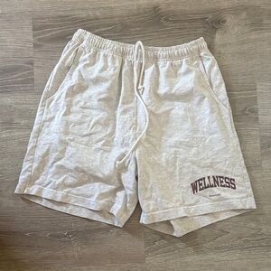 Sporty & Rich Gray Athletic Shorts